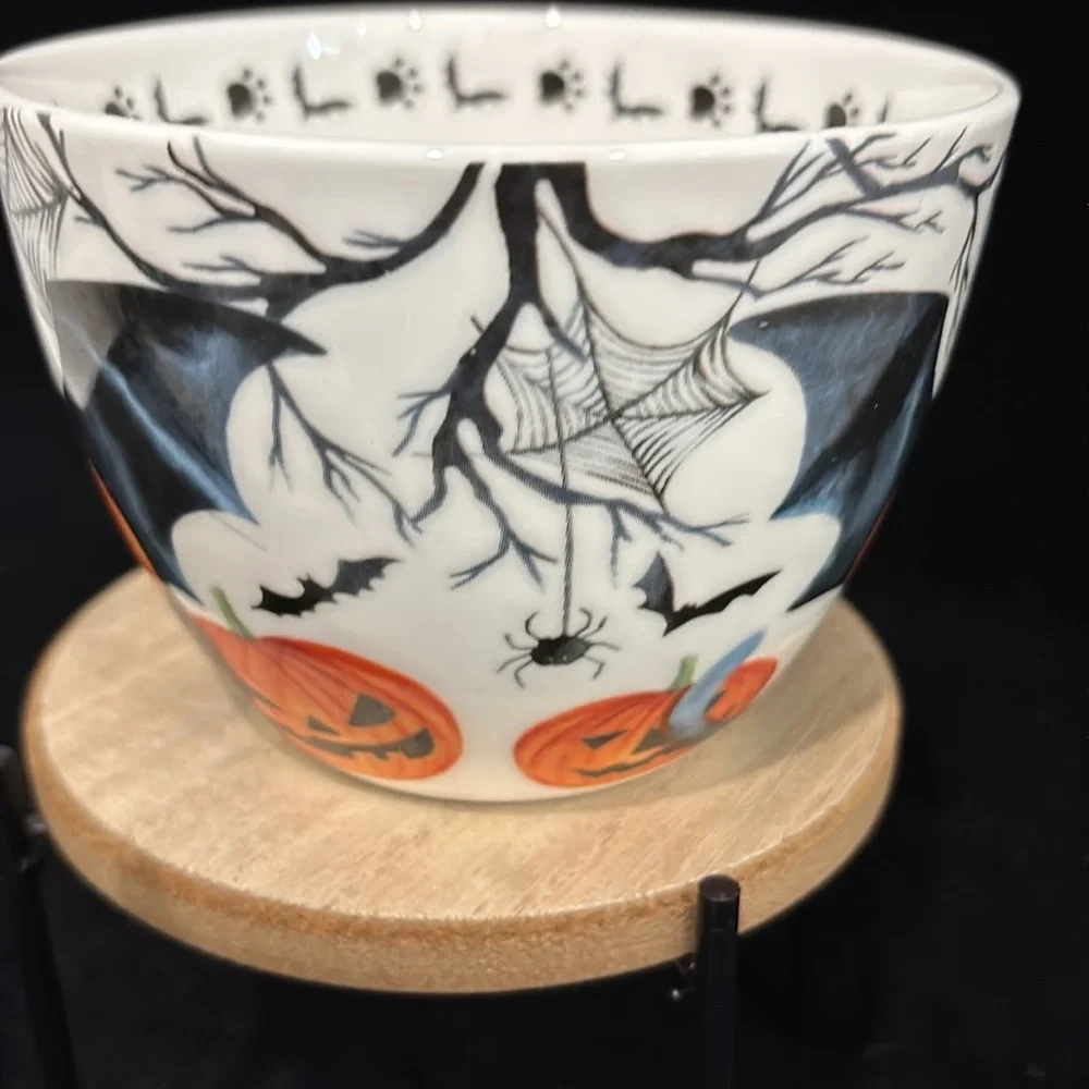 Portobello by Design Halloween Bat Cat Mug Bone China - Picture 2 of 8